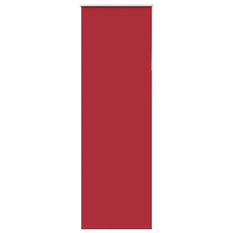 vidaXL rullo žalūzija sarkans 80x230 cm auduma platums 75,7 cm