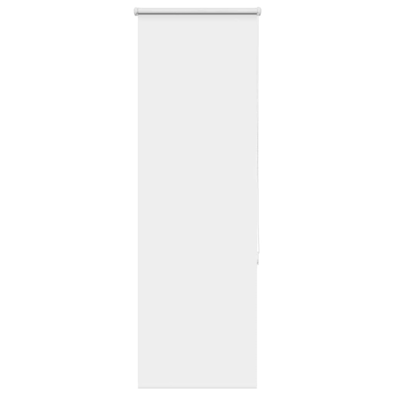 vidaXL rullo žalūzija balta 40x130 cm auduma platums 35,7cm poliesters