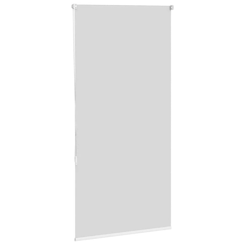 vidaXL rullo žalūzija balta 85x150 cm auduma platums 80,7cm poliesters