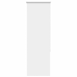 vidaXL rullo žalūzija balta 45x175 cm auduma platums 40,7cm poliesters