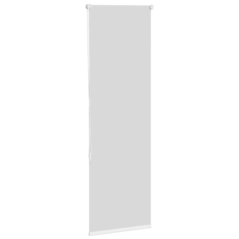 vidaXL rullo žalūzija balta 45x175 cm auduma platums 40,7cm poliesters