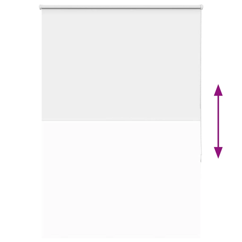 vidaXL rullo žalūzija balta 90x175 cm auduma platums 85,7cm poliesters