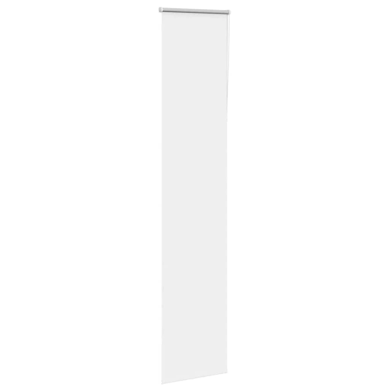 vidaXL rullo žalūzija balta 40x210 cm auduma platums 35,7cm poliesters