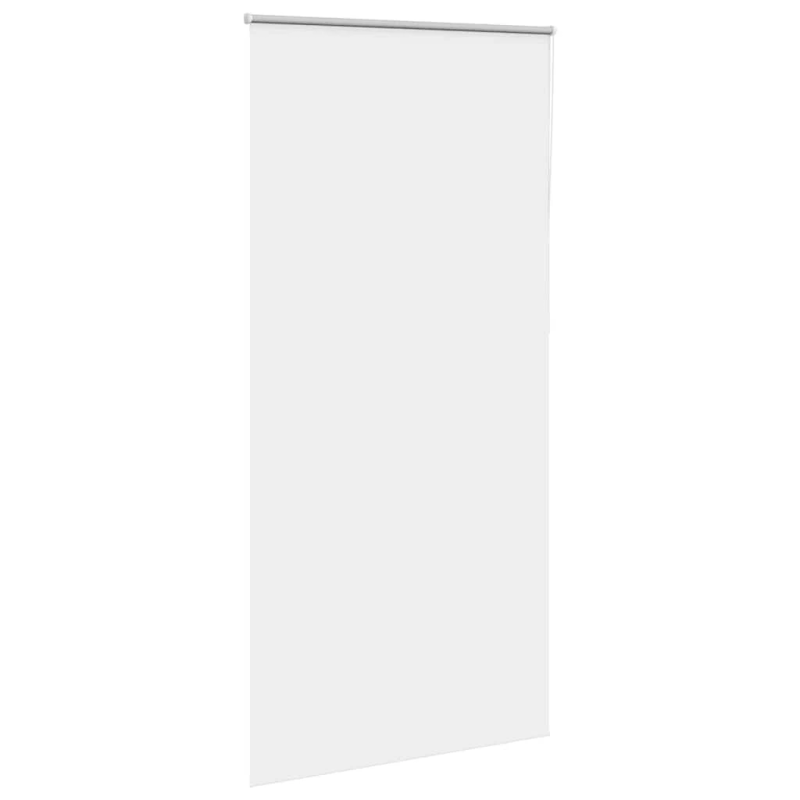 vidaXL rullo žalūzija balta 90x210 cm auduma platums 85,7cm poliesters