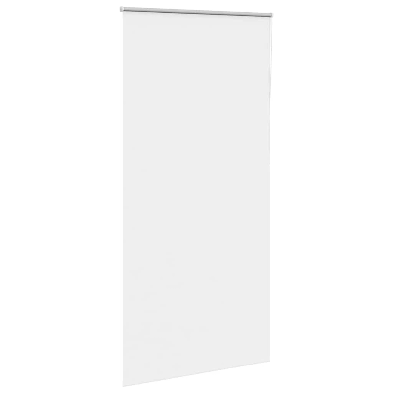vidaXL rullo žalūzija balta 100x210cm auduma platums 95,7cm poliesters