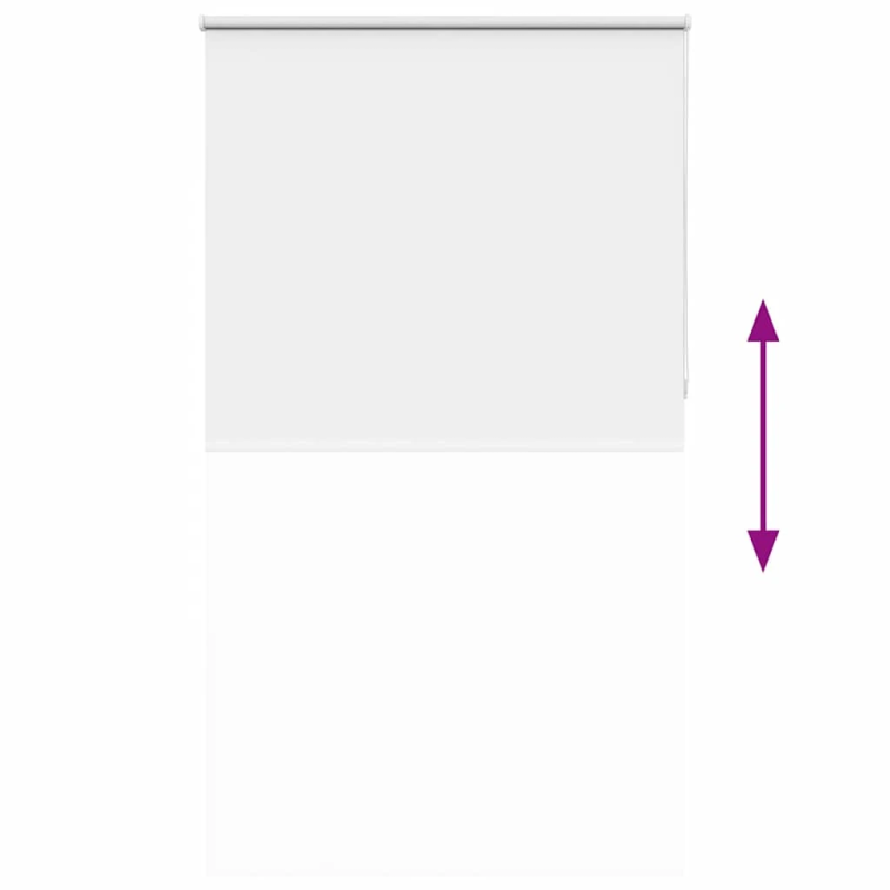 vidaXL rullo žalūzija balta 120x230 cm auduma platums 116,6 cm