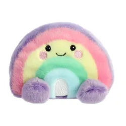 Pliušinis žaislas Aurora Palm Pals Rainbow, įvairių spalvų, 7 cm