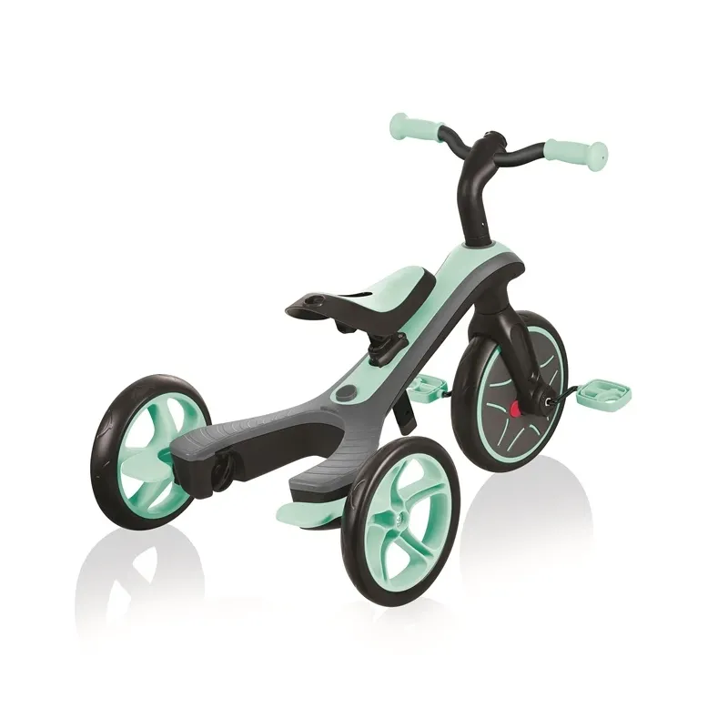 Triratukas Globber Explorer 4 in 1, žalia sp.