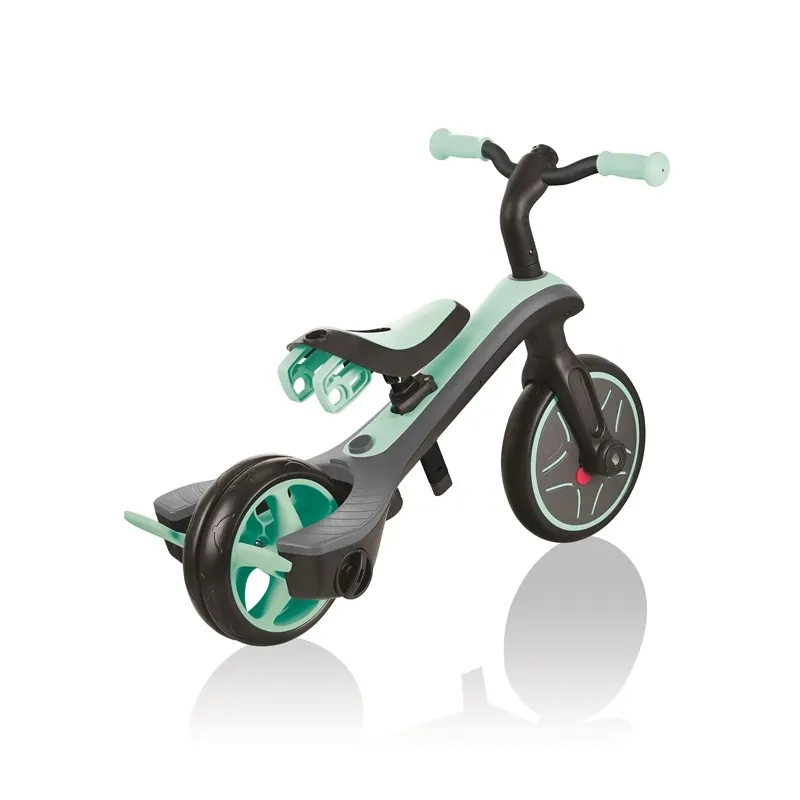 Triratukas Globber Explorer 4 in 1, žalia sp.