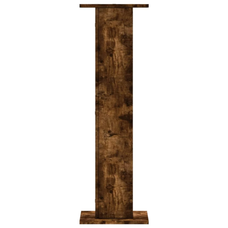 vidaXL augu statīvi, 2 gab., ozolkoka krāsa, 30x30x95 cm, koks