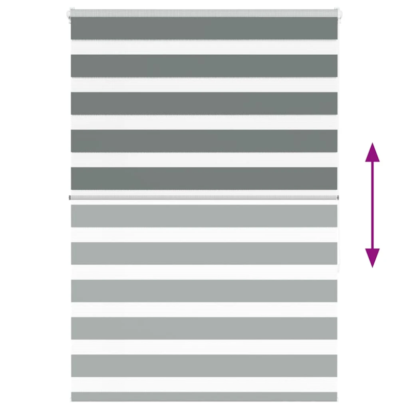 vidaXL žalūzijas zebra 95x150 cm auduma platums 90,9 cm poliesters