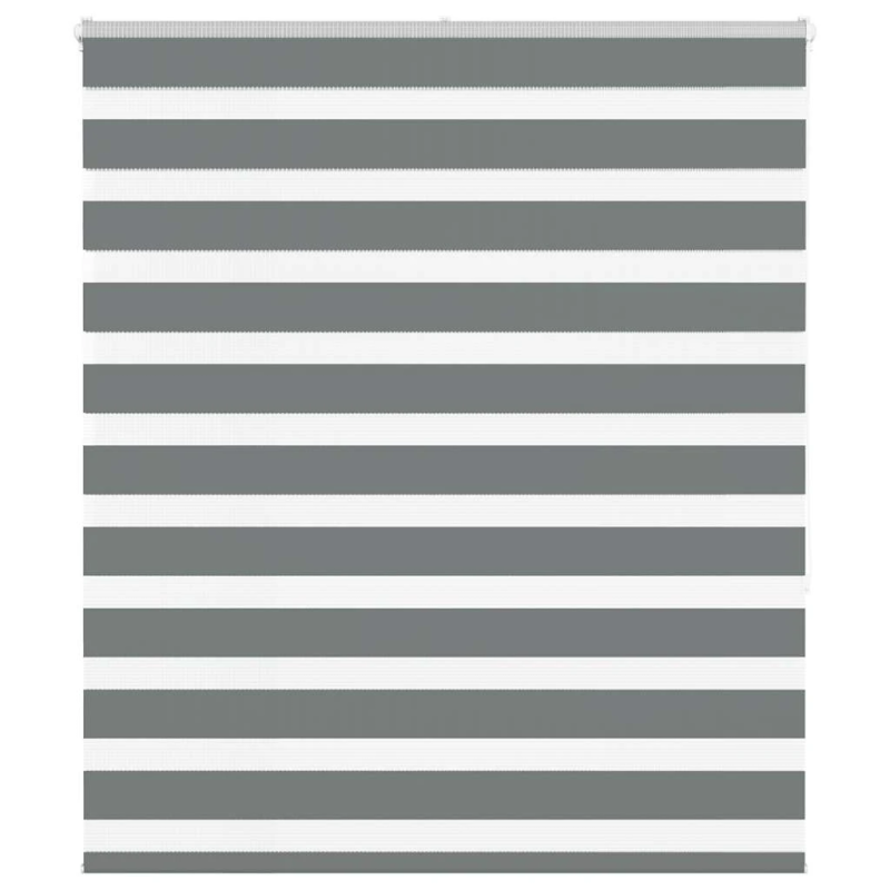 vidaXL žalūzijas zebra 125x150 cm auduma platums 120,9 cm poliesters