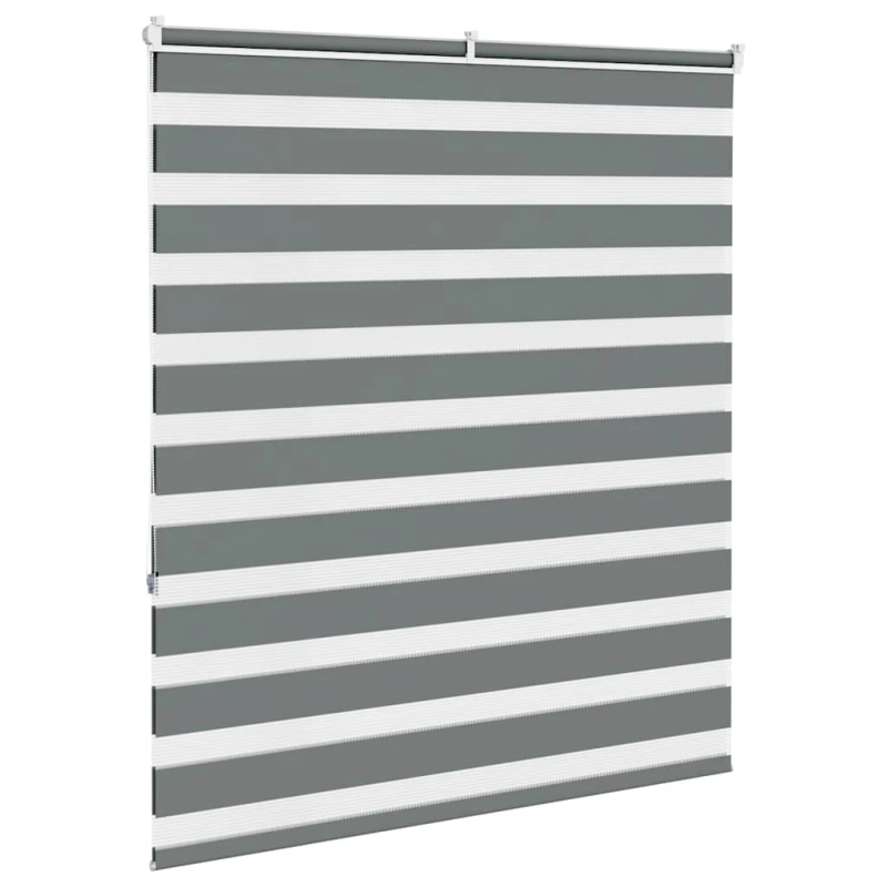 vidaXL žalūzijas zebra 125x150 cm auduma platums 120,9 cm poliesters