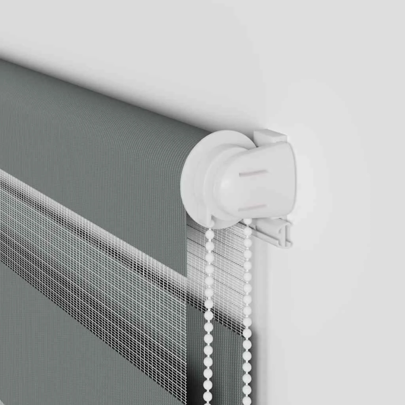 vidaXL žalūzijas zebra 130x150 cm auduma platums 125,9 cm poliesters