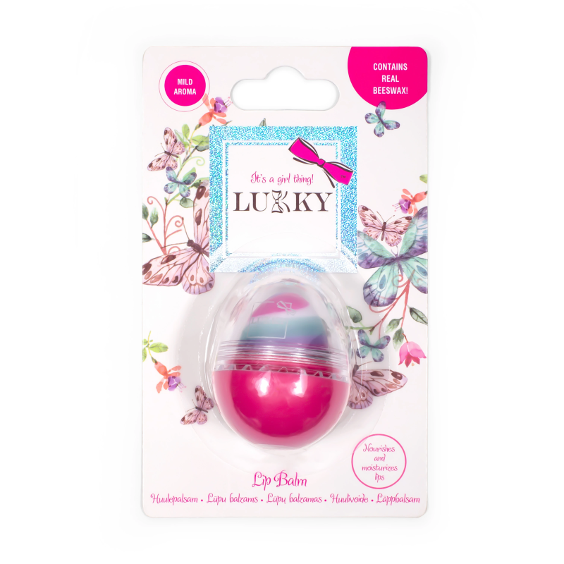 LUKKY Lūpu balzams olas formā