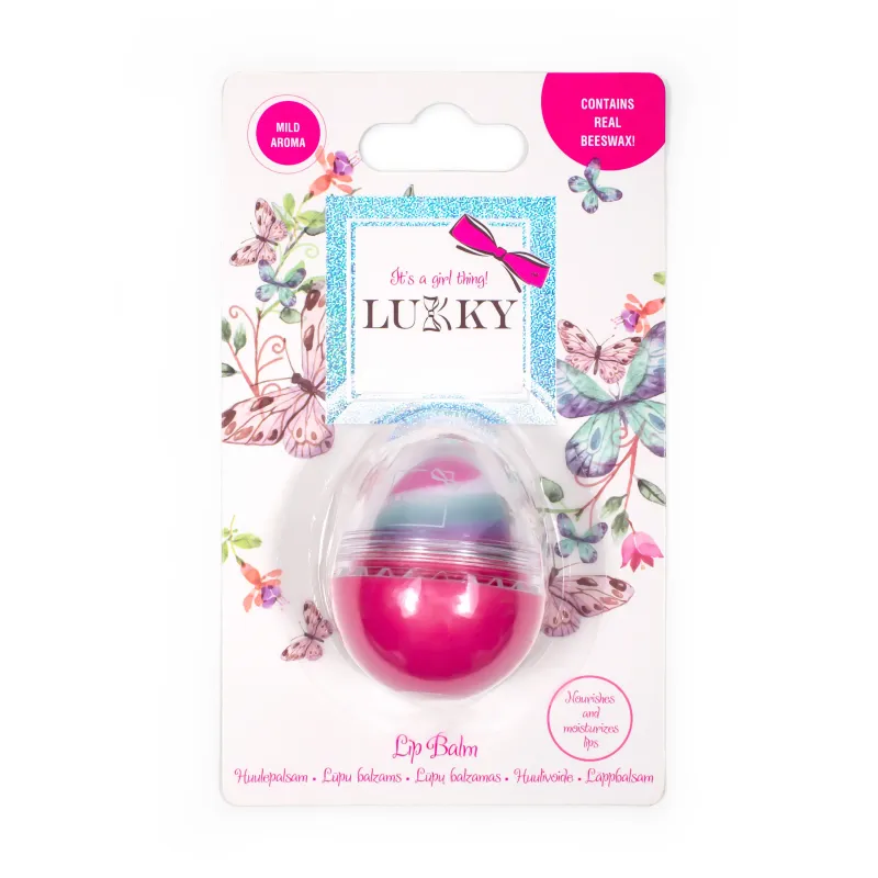 LUKKY Lūpu balzams olas formā