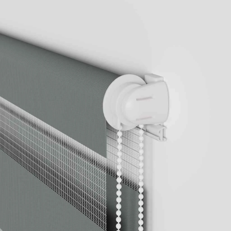 vidaXL žalūzijas zebra 90x200 cm auduma platums 85,9 cm poliesters