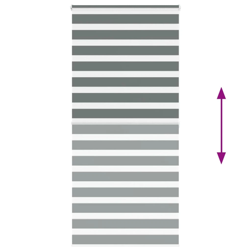 vidaXL žalūzijas zebra 100x200 cm auduma platums 95,9 cm poliesters