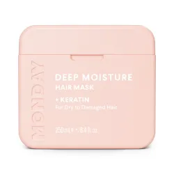 MONDAY Deep Moisture + Keratin Hair Mask for Dry and Damaged Hair 250ml