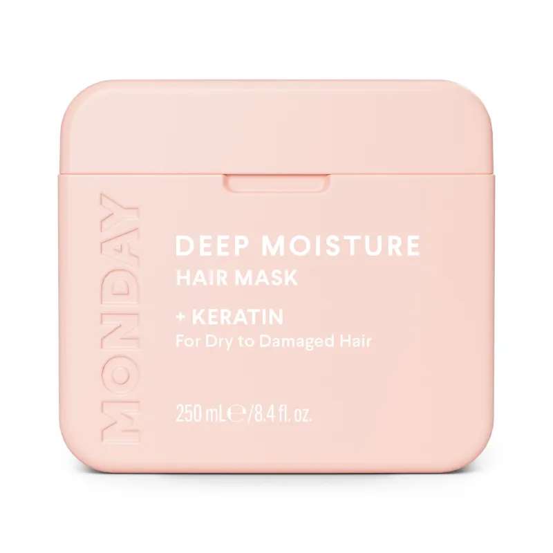 MONDAY Deep Moisture + Keratin matu maska sausiem un bojātiem matiem 250ml