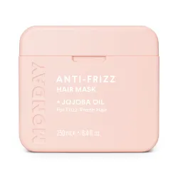 MONDAY Anti-Frizz + Jojoba Oil plaukimo linkusiems plaukams kaukė 250ml