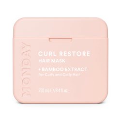 MONDAY Curl Restore + Bamboo Extract matu maska cirtainiem un sprogainiem matiem 250ml