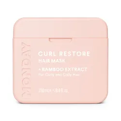 MONDAY Curl Restore + Bamboo Extract matu maska cirtainiem un sprogainiem matiem 250ml
