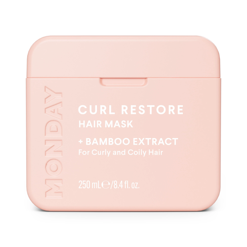 MONDAY Curl Restore + Bamboo Extract matu maska cirtainiem un sprogainiem matiem 250ml