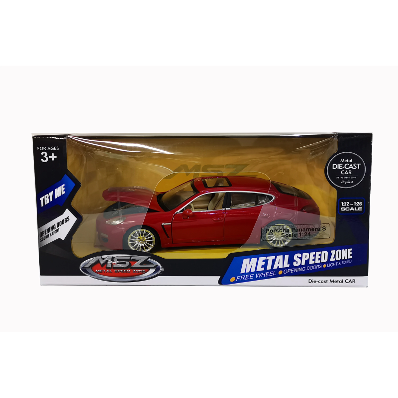 MSZ Miniatūrais modelis - Porsche Panamera S, mērogs 1:24