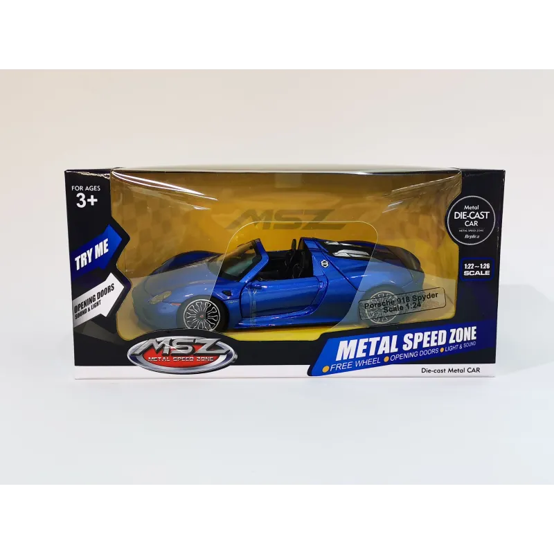 MSZ Miniatūrais modelis - Porsche 918 Spyder, 1:24