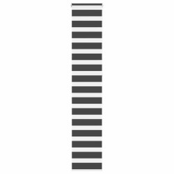 vidaXL žalūzijas zebra 45x230 cm auduma platums 40,9 cm poliesters