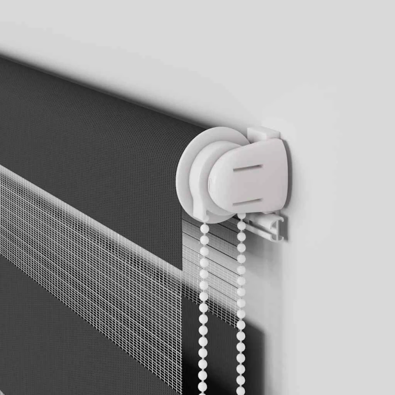 vidaXL žalūzijas zebra 95x230 cm auduma platums 90,9 cm poliesters