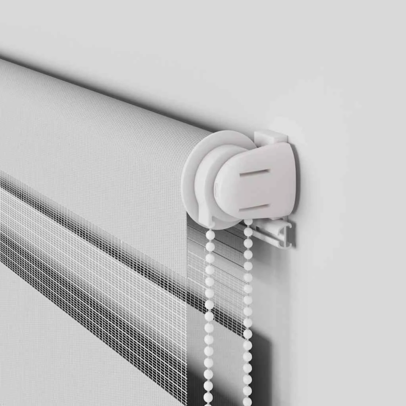 vidaXL žalūzijas zebra 65x100 cm auduma platums 60,9 cm poliesters