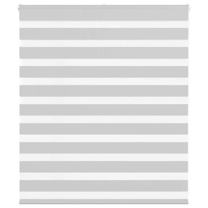 vidaXL žalūzijas zebra 125x100 cm auduma platums 120,9 cm poliesters