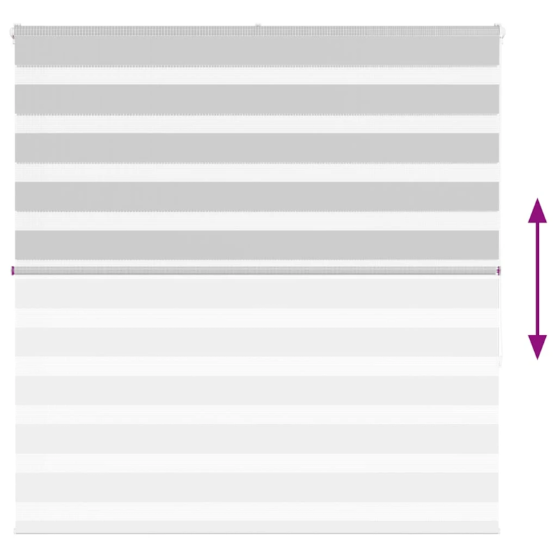 vidaXL žalūzijas zebra 140x150 cm auduma platums 135,9 cm poliesters