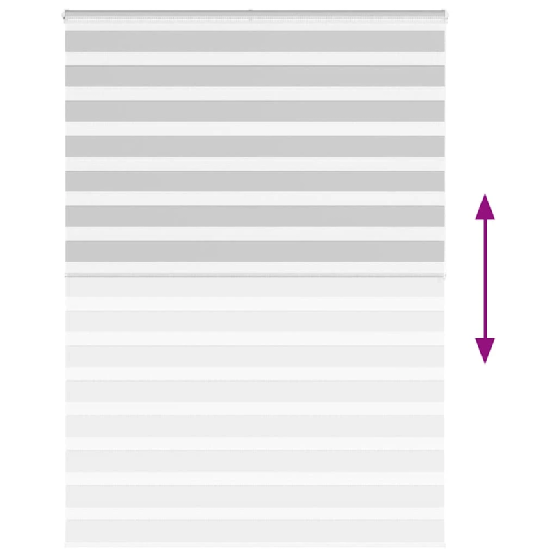 vidaXL žalūzijas zebra 160x200 cm auduma platums 155,9 cm poliesters