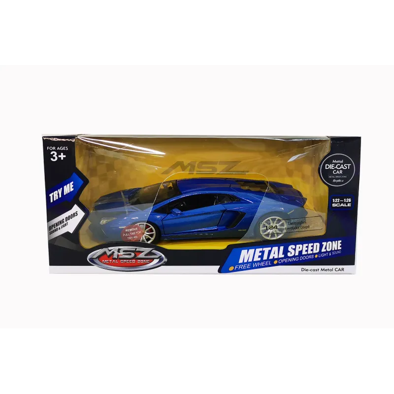 MSZ Miniatūrais modelis - Lamborghini Aventador Coupé, mērogs 1:24