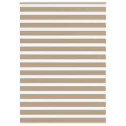 vidaXL žalūzijas zebra 160x230 cm auduma platums 155,9 cm poliesters