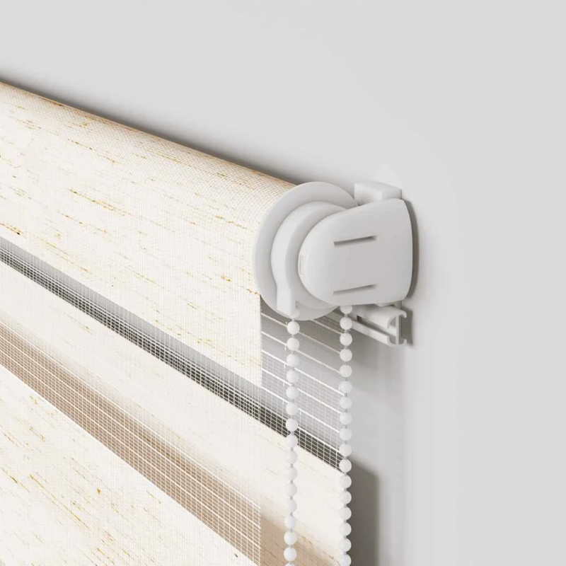 vidaXL žalūzijas zebra 135x100 cm auduma platums 130,9 cm poliesters