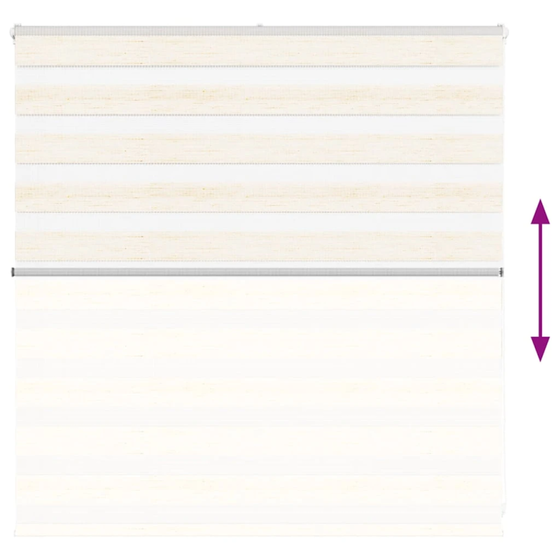 vidaXL žalūzijas zebra 140x100 cm auduma platums 135,9 cm poliesters