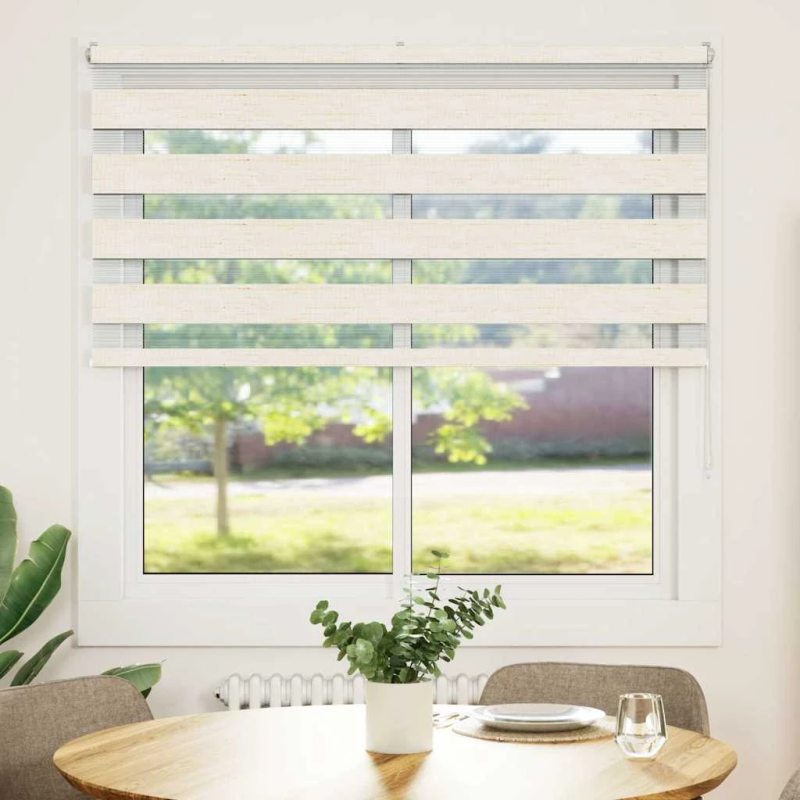 vidaXL žalūzijas zebra 150x100 cm auduma platums 145,9 cm poliesters