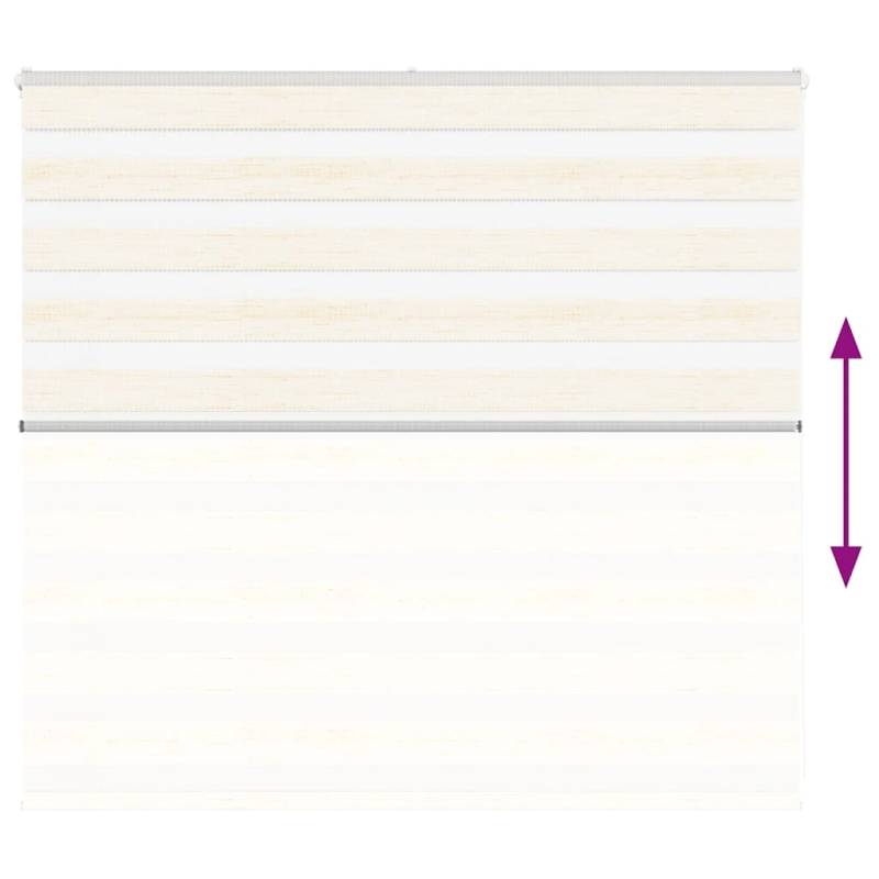 vidaXL žalūzijas zebra 155x100 cm auduma platums 150,9 cm poliesters