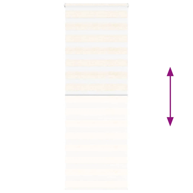 vidaXL žalūzijas zebra 70x200 cm auduma platums 65,9 cm poliesters