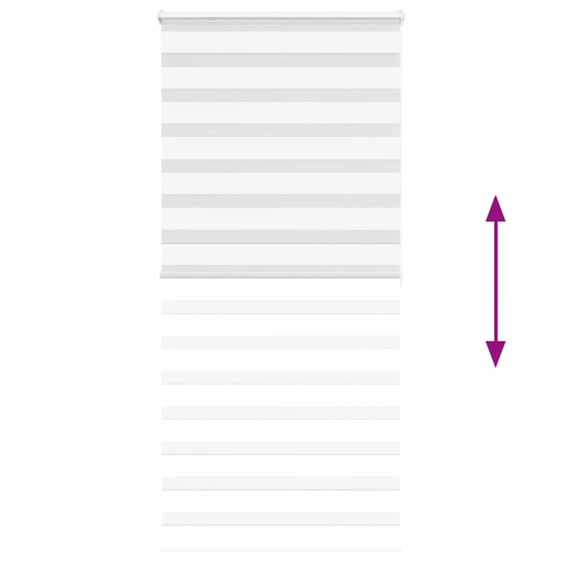 vidaXL žalūzijas zebra 100x200 cm auduma platums 95,9 cm poliesters