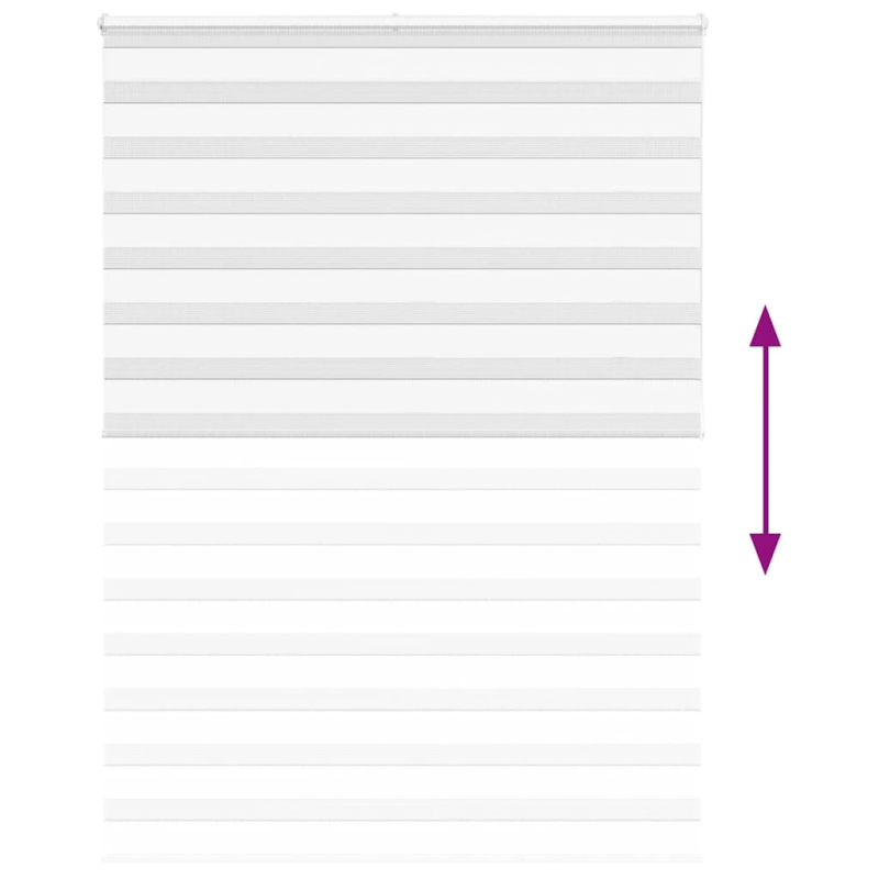 vidaXL žalūzijas zebra 155x200 cm auduma platums 150,9 cm poliesters