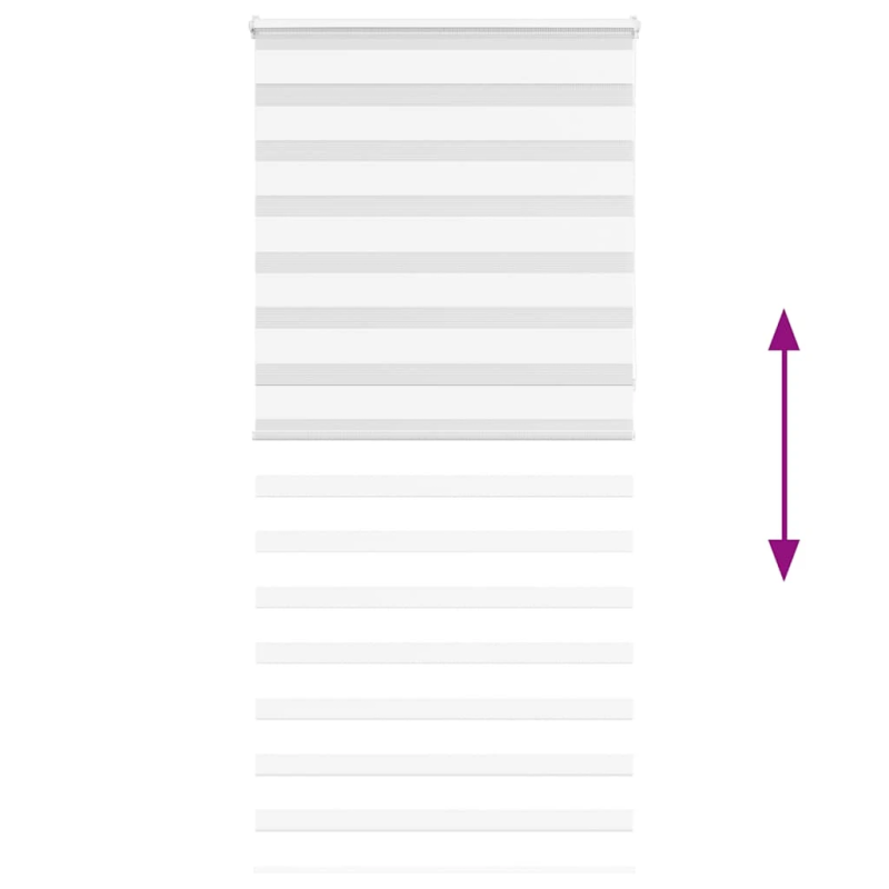 vidaXL žalūzijas zebra 100x230 cm auduma platums 95,9 cm poliesters