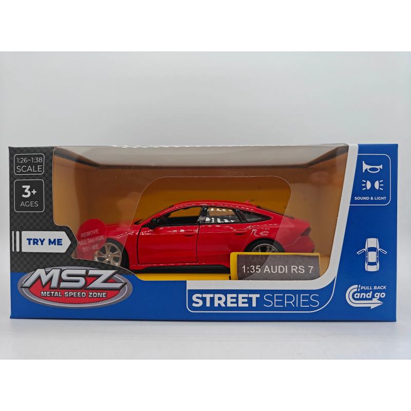 MSZ Miniatūrais modelis - Audi RS 7 Sportback, mērogs 1:35