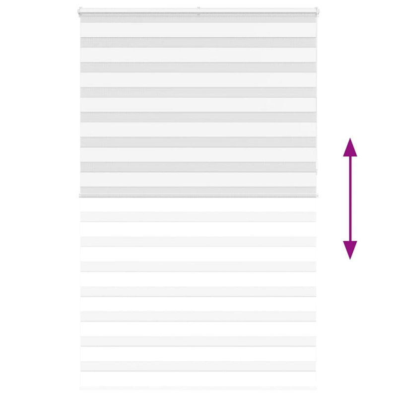 vidaXL žalūzijas zebra 145x230 cm auduma platums 140,9 cm poliesters
