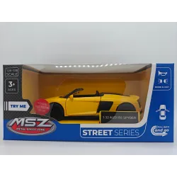 MSZ Die-cast model Audi R8 Spdyer,scale 1:32