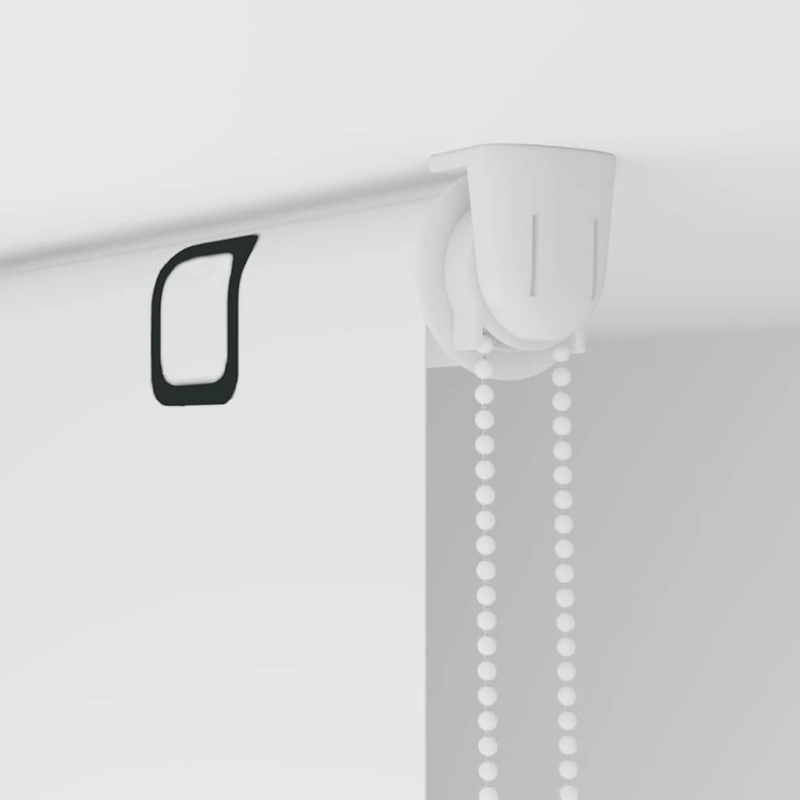 vidaXL rullo žalūzija dušai, 100x240 cm, auduma platums 96 cm